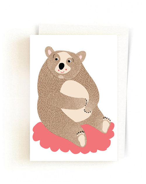 Christmas Forest Cards / Bear Jane