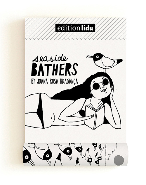 Seaside Bathers / B&W Pocket Comic Book