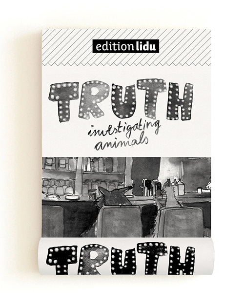 Truth Investigating Animals / B&W Pocket Comic Book